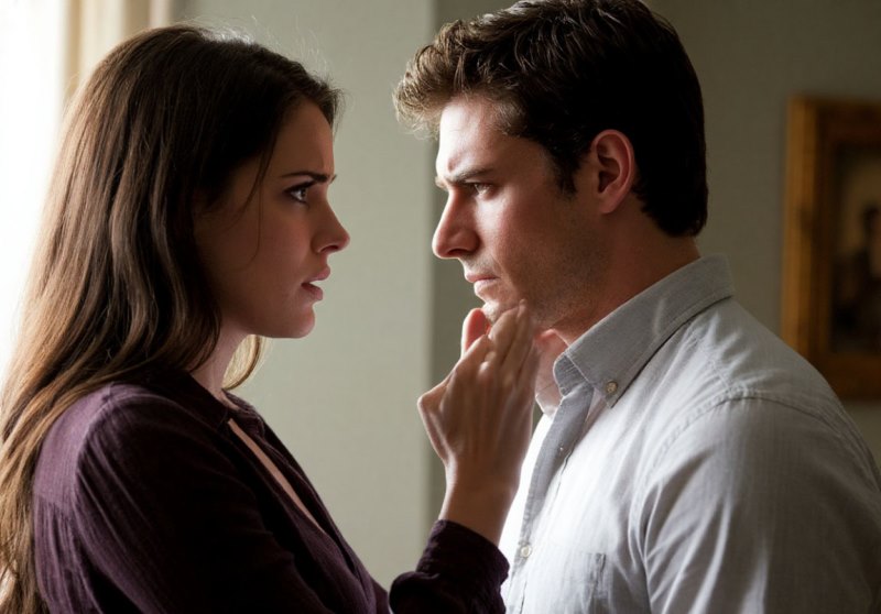 Женщина абьюзер над мужчиной