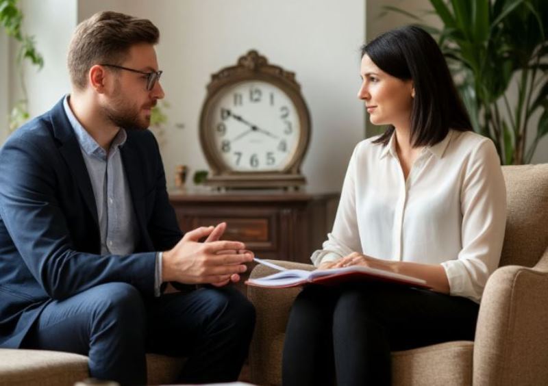 Длительность работы с психологом Длительность работы с психологом